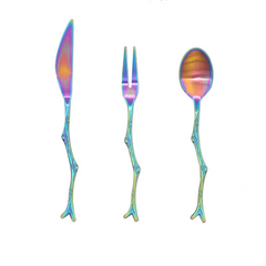 Stainless Steel Flatware Set for Elegant Dining Experience