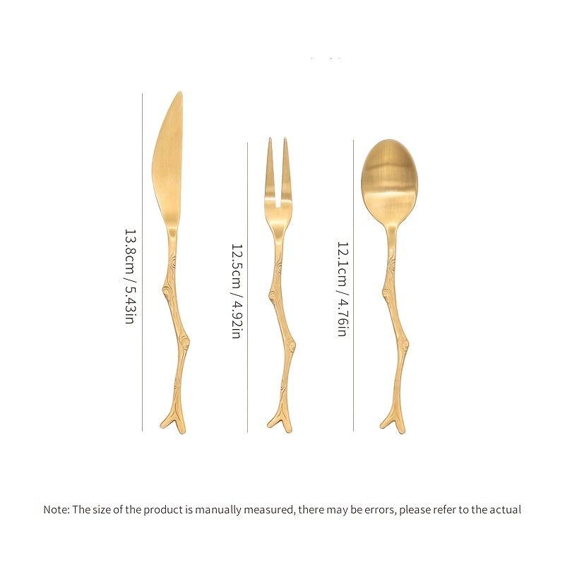 Stainless Steel Flatware Set for Elegant Dining Experience