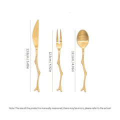 Stainless Steel Flatware Set for Elegant Dining Experience