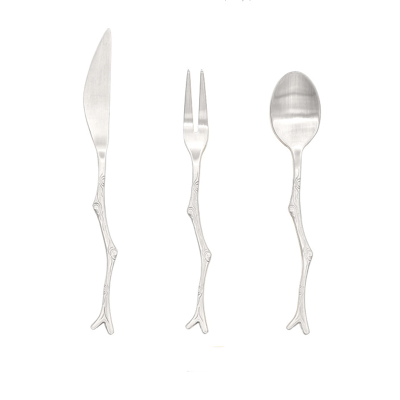 Stainless Steel Flatware Set for Elegant Dining Experience