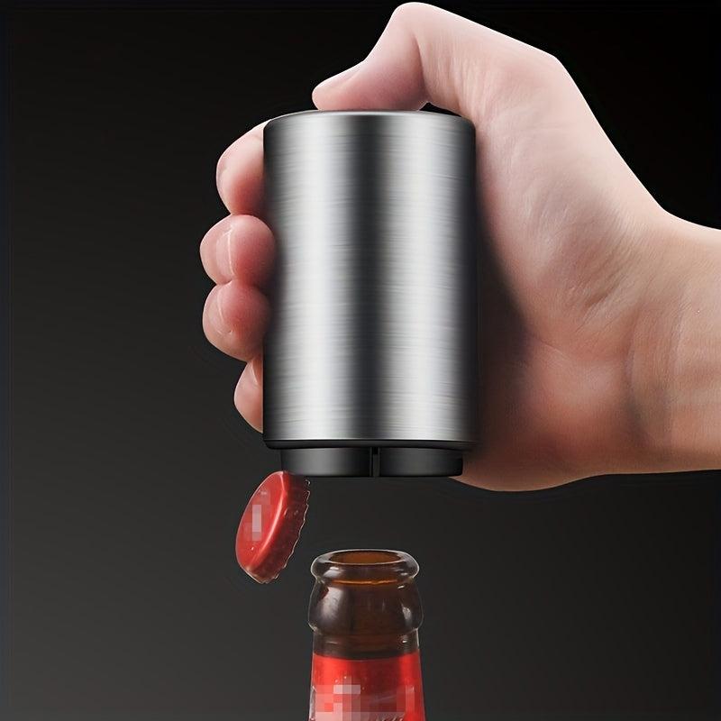 Stainless Steel Automatic Bottle Opener No Damage Quick Opening Portable