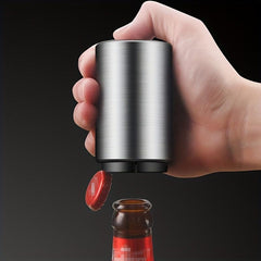 Stainless Steel Automatic Bottle Opener No Damage Quick Opening Portable