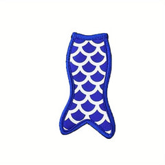 Mermaid & Shark Popsicle Holder Bags - Reusable Ice Pop Sleeves