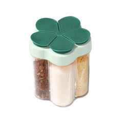 Multifunctional Flap Seasoning Container with Sealed Lid