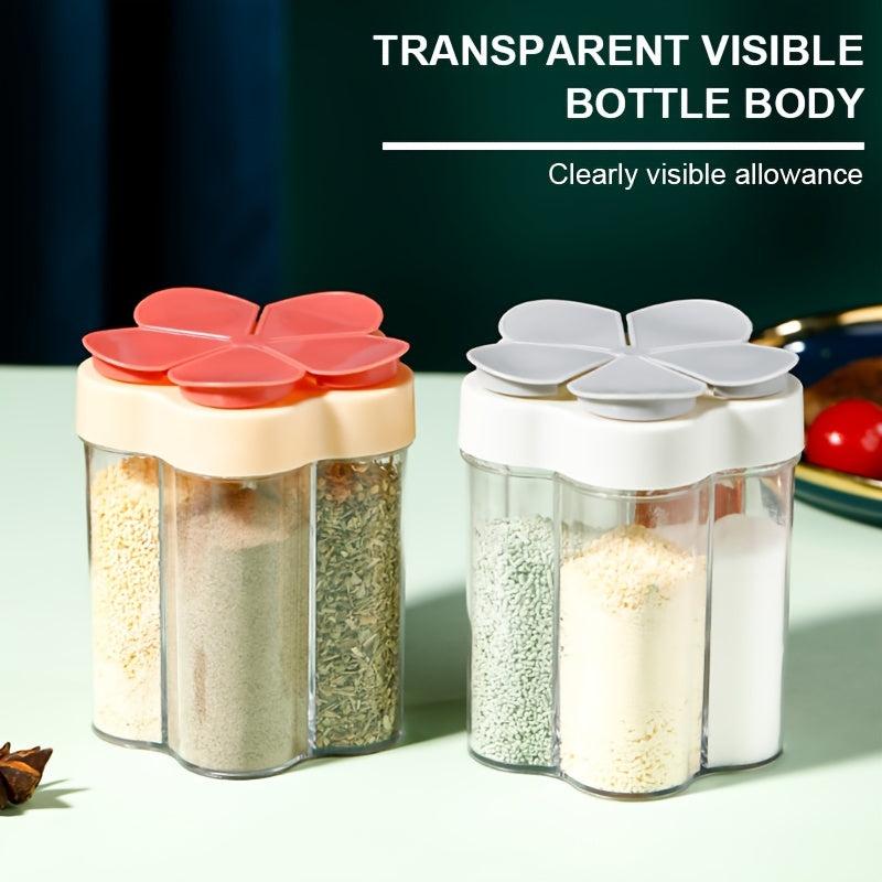 Multifunctional Flap Seasoning Container with Sealed Lid