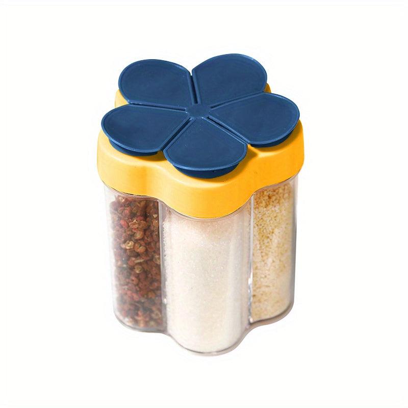 Multifunctional Flap Seasoning Container with Sealed Lid