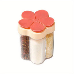 Multifunctional Flap Seasoning Container with Sealed Lid