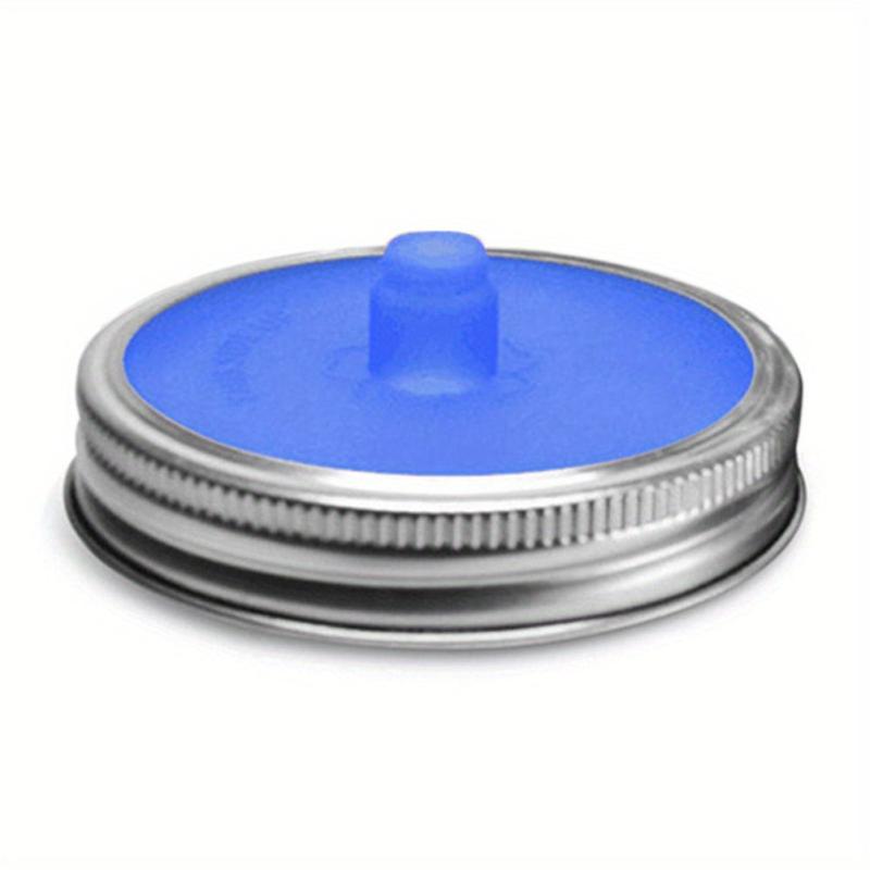 5pcs Fermenter Lid Airlock Wide Mouth Jar Cap Silicone Top Kitchen Gadgets