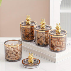 Robot Sugar Jar Decorative Candy Snack Jar for Weddings Birthdays Parties