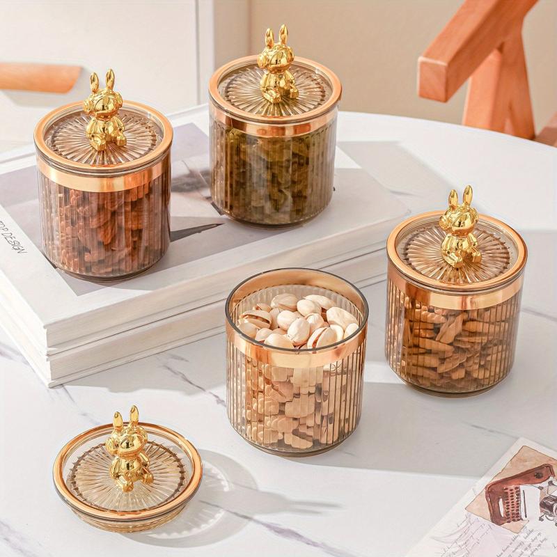 Robot Sugar Jar Decorative Candy Snack Jar for Weddings Birthdays Parties