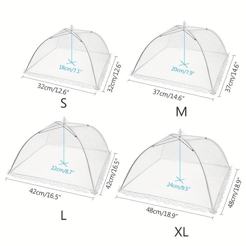 Outdoor Food Covers Pop up Screen Picnic Tents Umbrella Mesh Large Cover