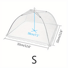 Outdoor Food Covers Pop up Screen Picnic Tents Umbrella Mesh Large Cover