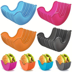 Adjustable Hamburger Clip Reusable Washable Holder Stand For Ham
