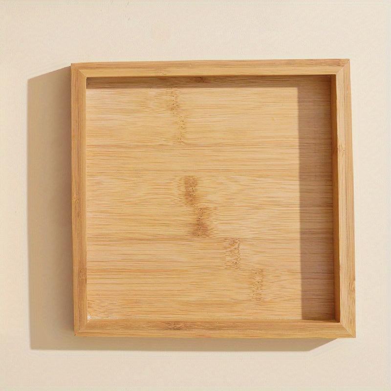 Bamboo Wood Serving Tray for Weddings & Parties