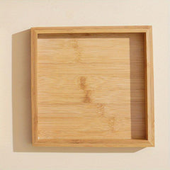 Bamboo Wood Serving Tray for Weddings & Parties