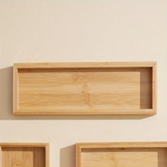 Bamboo Wood Serving Tray for Weddings & Parties