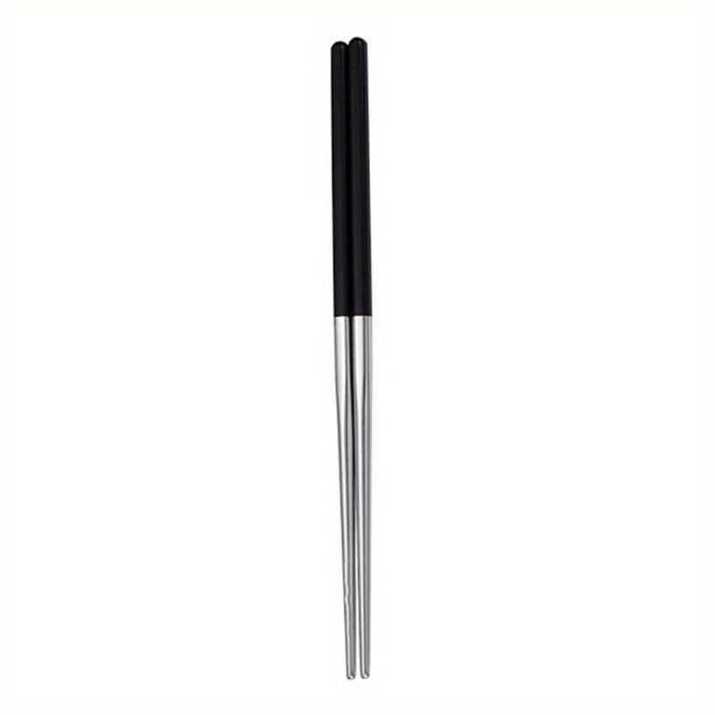 Stainless Steel 21 Square Chopsticks Household Restaurant Hotel Kitchen Supplies