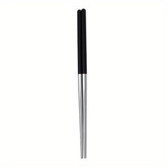 Stainless Steel 21 Square Chopsticks Household Restaurant Hotel Kitchen Supplies
