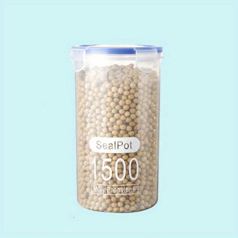 1pc Sealed Kitchen Storage Jar for Cereal and Food
