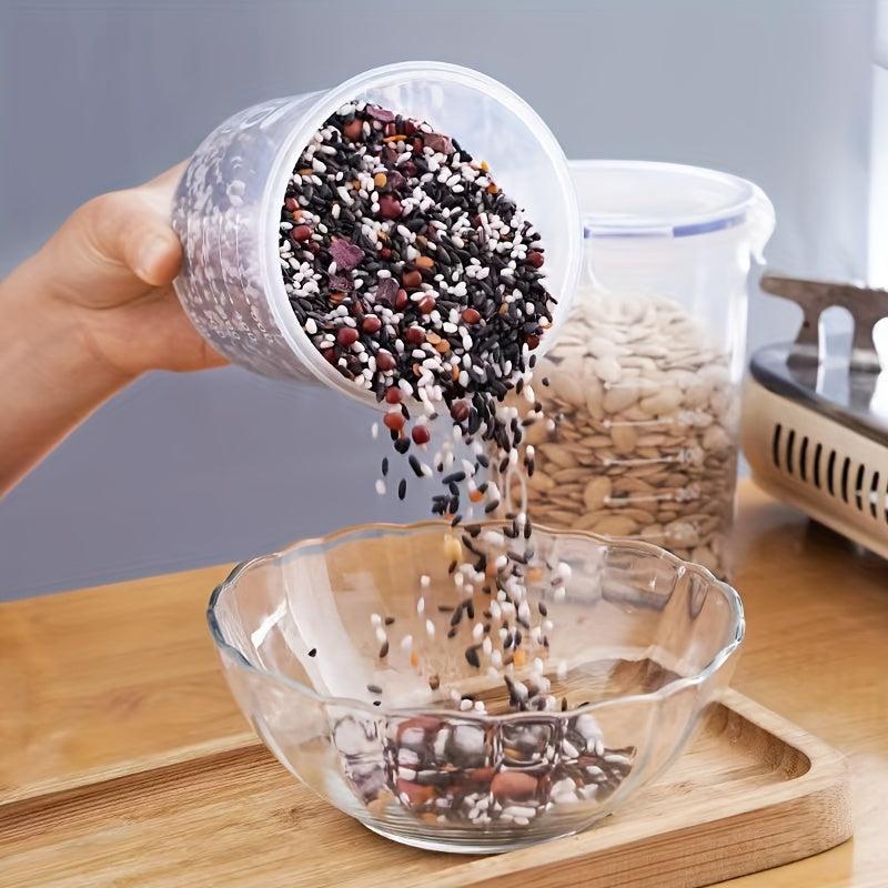 1pc Sealed Kitchen Storage Jar for Cereal and Food