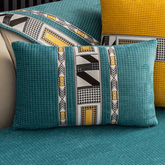 Soft Non Slip Corn Velvet Sofa Cover Protects Furniture from Wear and Tear
