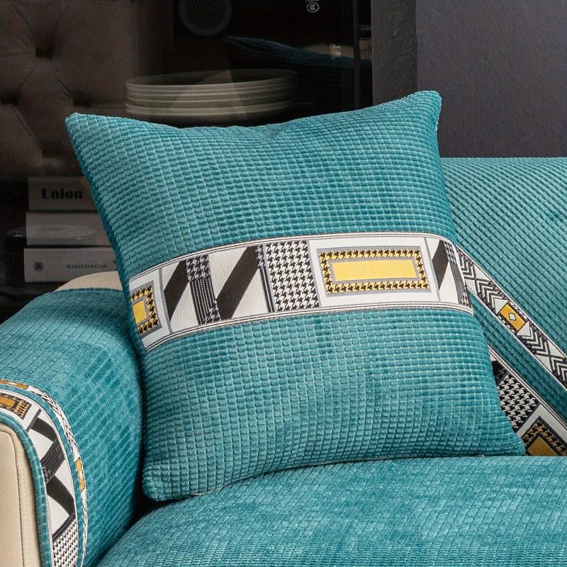 Soft Non Slip Corn Velvet Sofa Cover Protects Furniture from Wear and Tear