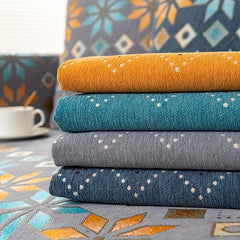 Boho Embroidery Sofa Slipcover Non Slip Furniture Protector for Home Decor