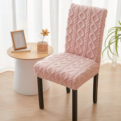 Stretchy Geometric Pattern Dining Chair Slipcover - Furniture Protection