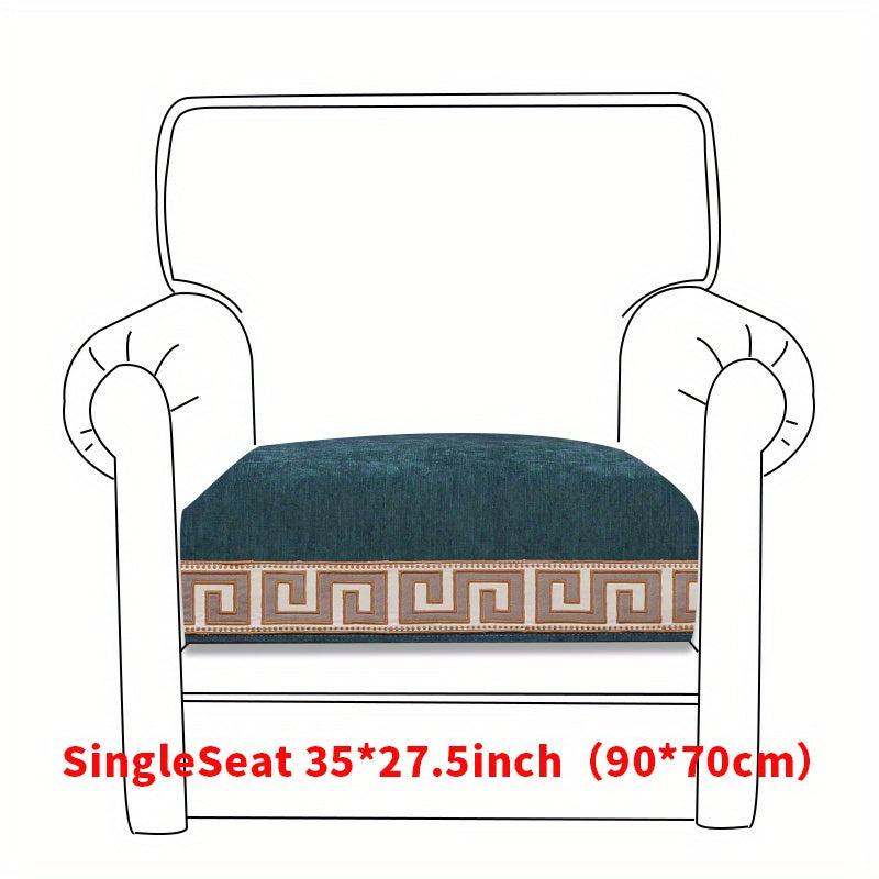 Modern Sofa Slipcover Dust-proof Anti-slip Couch Cover All Seasons Universal Fur