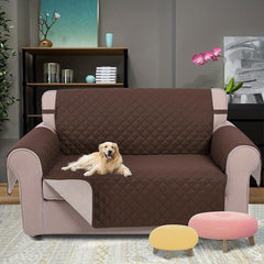 Reversible Sofa Cover Couch Cover Dogs Pets Living Room