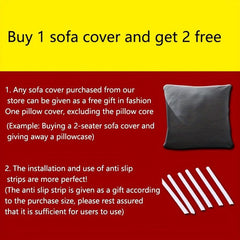 Breathable Stretch Sofa Slipcover Fabric Knitted Sofa Cover