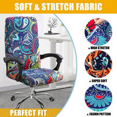 Computer Office Chair Slipcovers Soft Fit Universal Desk Chair Slipcover
