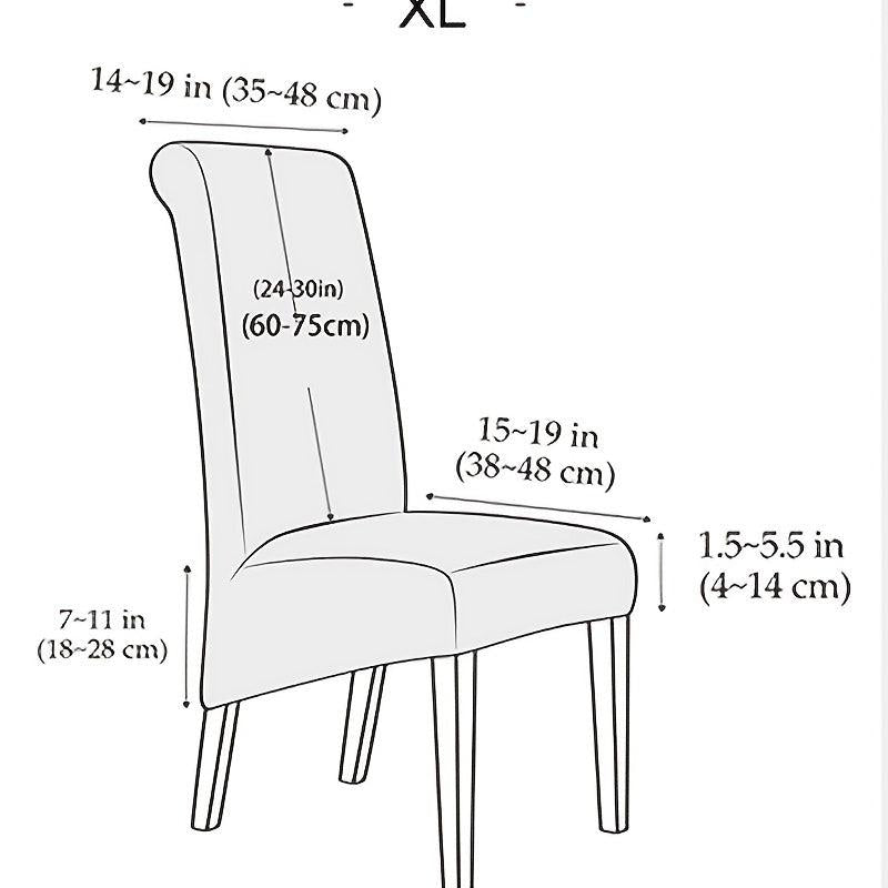 Elastic Thick Chair Slipcover for Home Dining Chair
