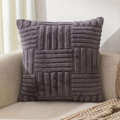 Snowflake Velvet Throw Pillowcase Home Decor