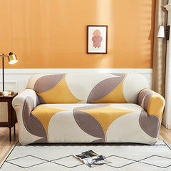 1pc Elastic Sofa Slipcover Non slip Sofa Cover Dust Proof Couch Cover