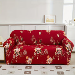 1pc Elastic Sofa Slipcover Non slip Sofa Cover Dust Proof Couch Cover