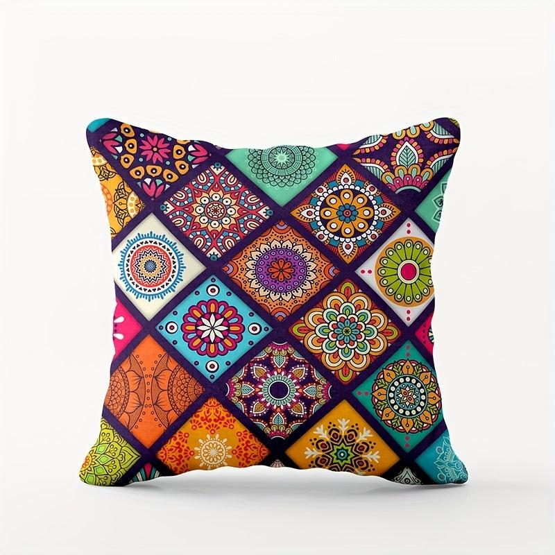 Boho Style Throw Pillowcase & Decor for Living Space