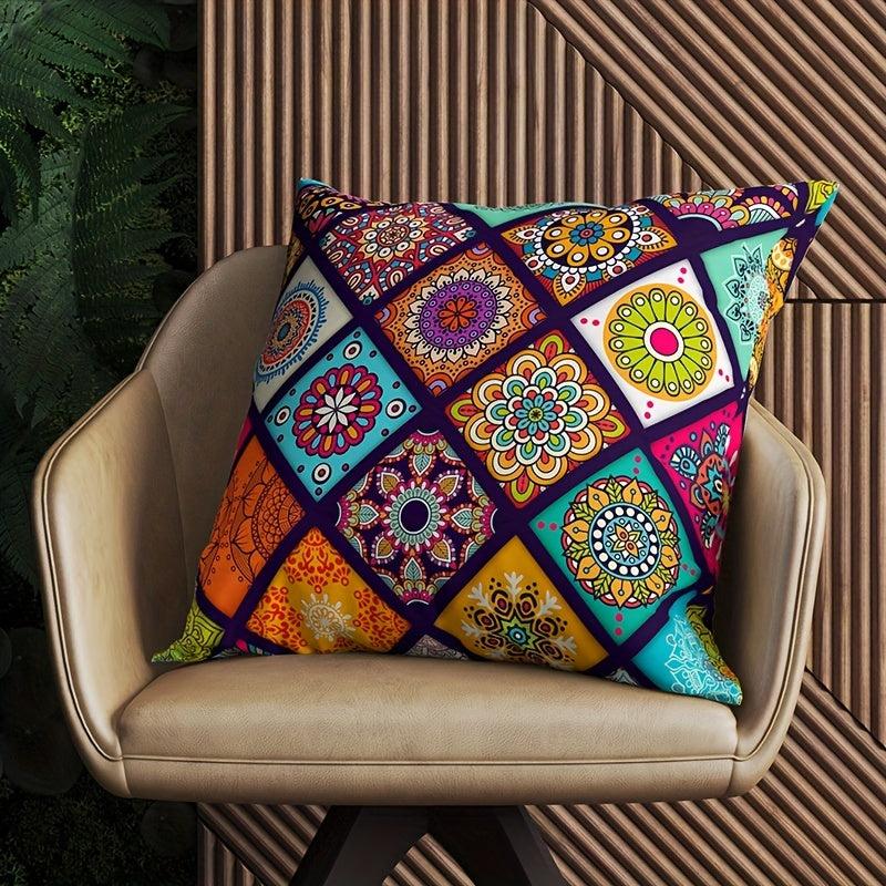 Boho Style Throw Pillowcase & Decor for Living Space