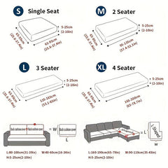 Non-slip Sofa Cover for Pets, Solid Elastic Design
