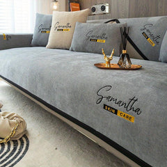 Chenille Sofa Slipcover Non-slip Furniture Protector for Home Decor