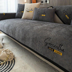 Chenille Sofa Slipcover Non-slip Furniture Protector for Home Decor