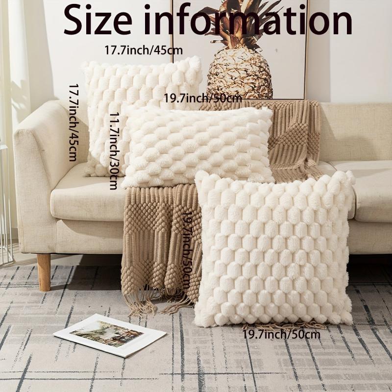 Square Cushion Cover Zipper Single Sided Printed Pillowcase Home Decor