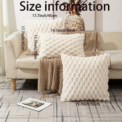 Square Cushion Cover Zipper Single Sided Printed Pillowcase Home Decor