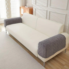 2pcs Soft Jacquard Armrest Slipcover - Protect Furniture, Enhance Home Decor