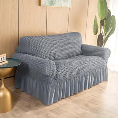 Non-Slip Sofa Cover with Skirt Elastic Furniture Protector
