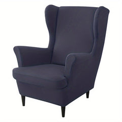 Stretch Wingback Chair Covers Set Soft Armchair Slipcovers