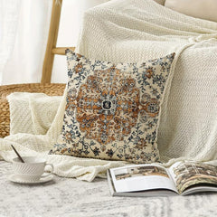 Boho Ethnic Style Carpet Pattern Cushion Case 45 72x45 72 Cm