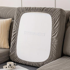 Polar Fleece Elastic Sofa Slipcover Non-slip Couch Cover