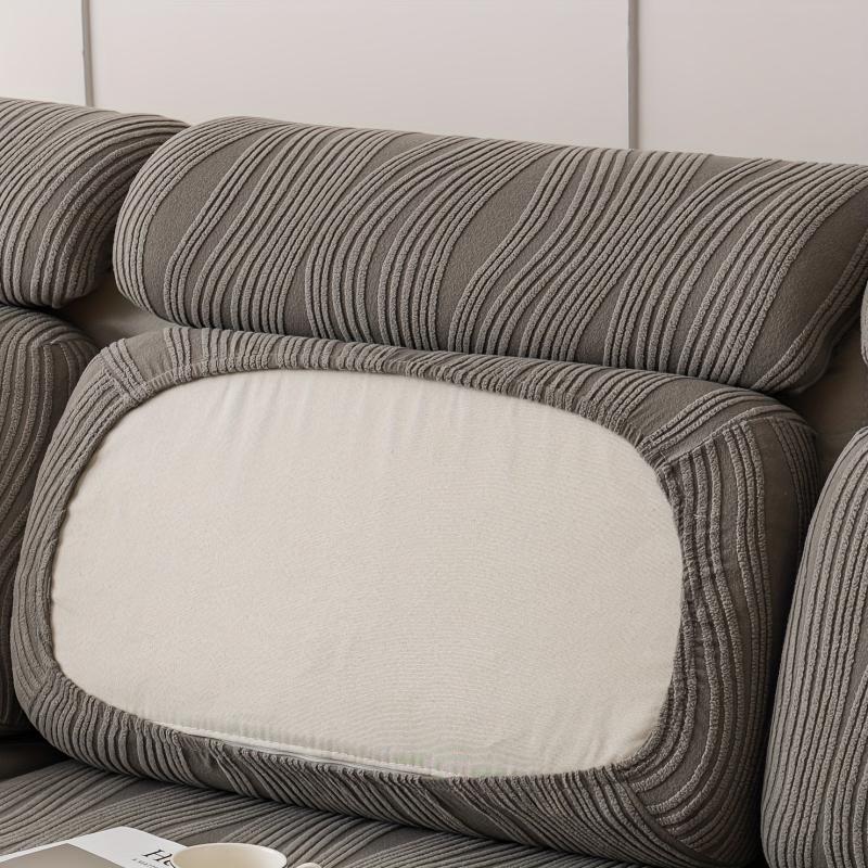 Polar Fleece Elastic Sofa Slipcover Non-slip Couch Cover