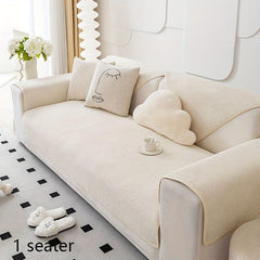 1pc Sofa Slipcover Non-slip Couch Cover Pet Friendly Furniture Protector